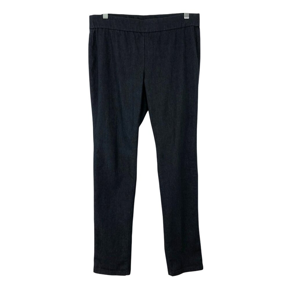 Daisy Fuentes Women's Size 6 Gray Pull On Elastic Waist Stretch Knit Pants